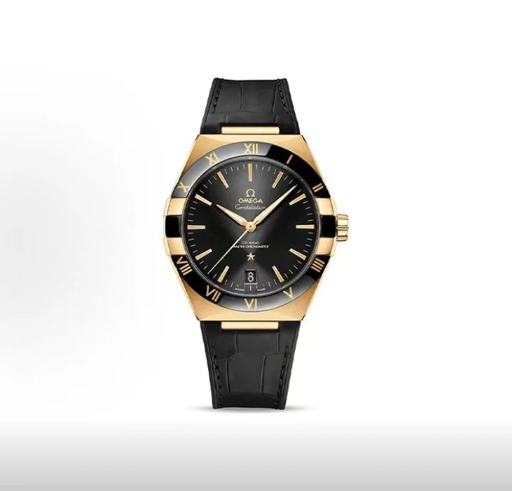 Omega Constellation Watch - Black Dial-010644