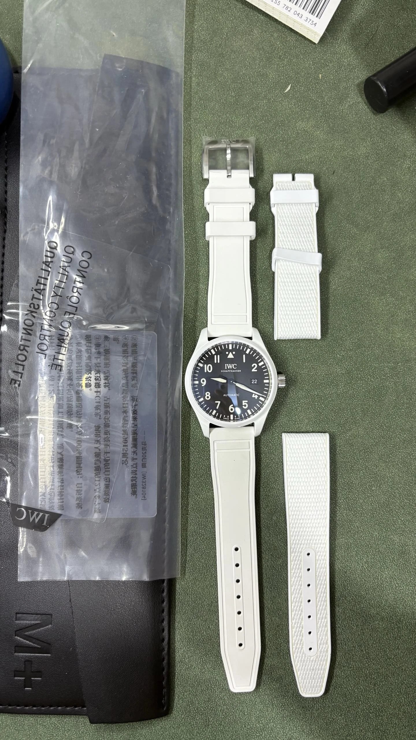 IWC Pilot's Watch Mark XX Watch - Black Dial-010728