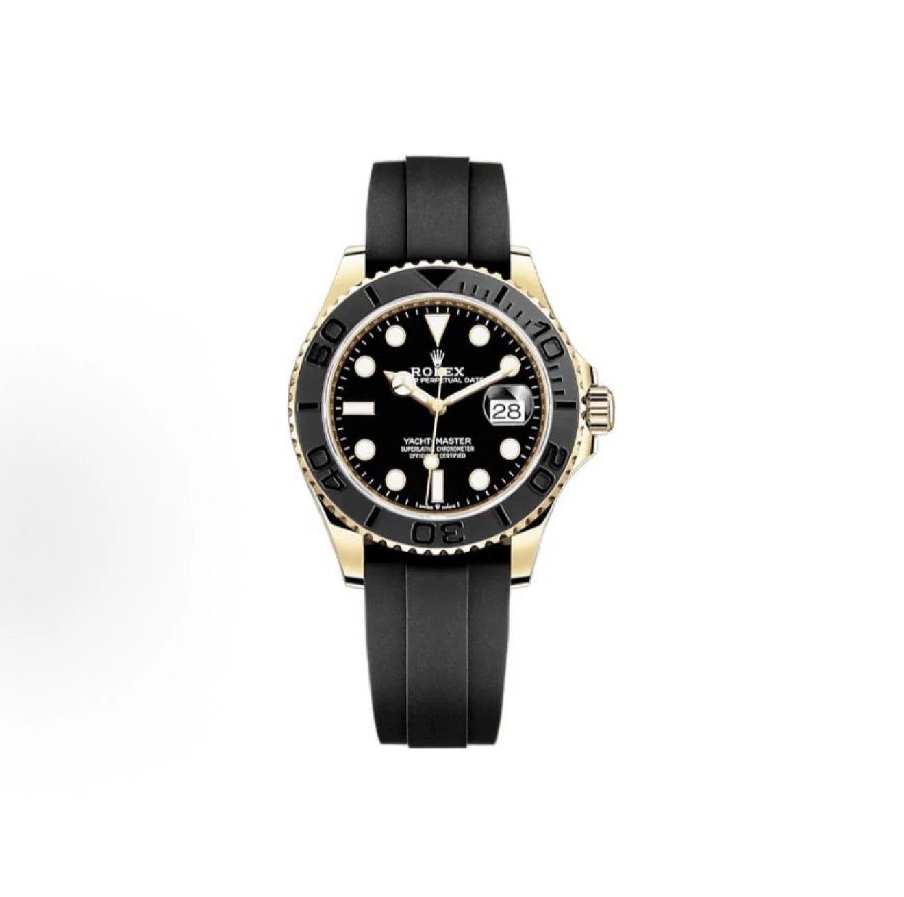 Rolex Yacht-Master Watch - Black Dial-010132