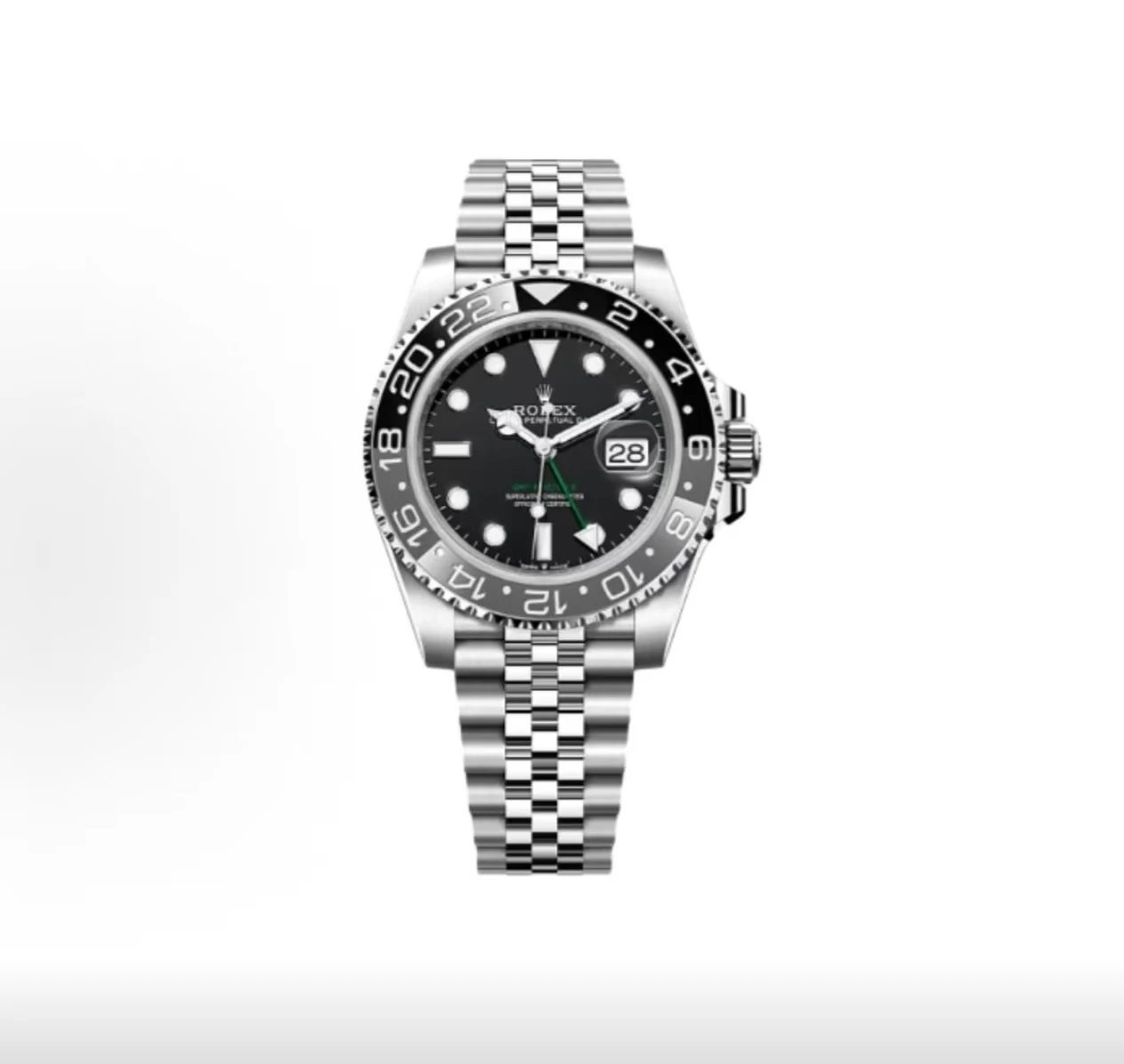Rolex GMT-Master II Watch - Black Dial-009876