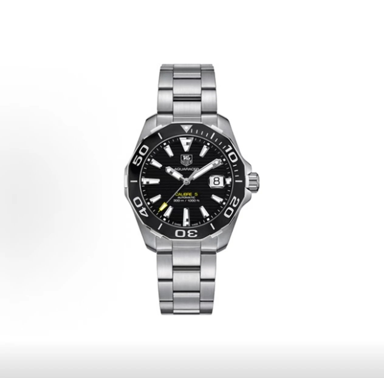 TAG Heuer Aquaracer Watch - Black Dial-010996