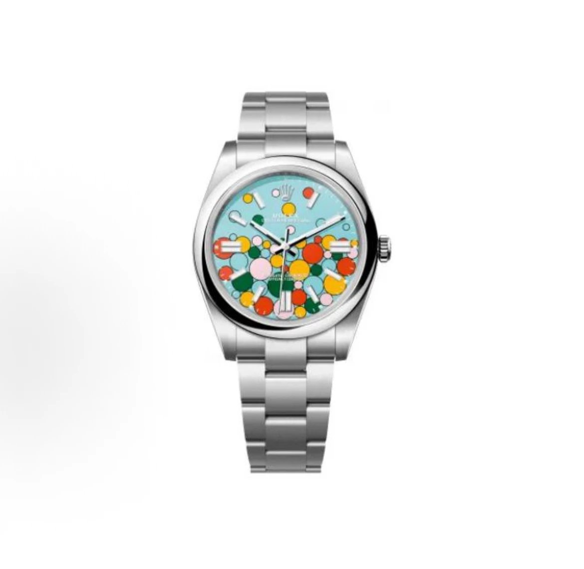 Rolex Oyster Perpetual Watch - Tiffany Blue Dial with-010920