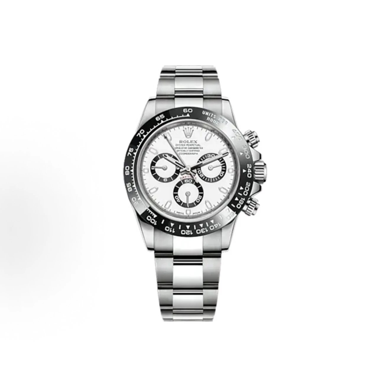 Rolex Cosmograph Daytona Watch - White Dial-010613