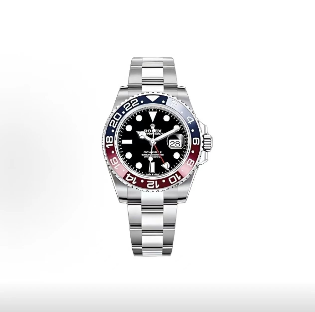 Rolex GMT-Master II Watch - Black Dial-009425