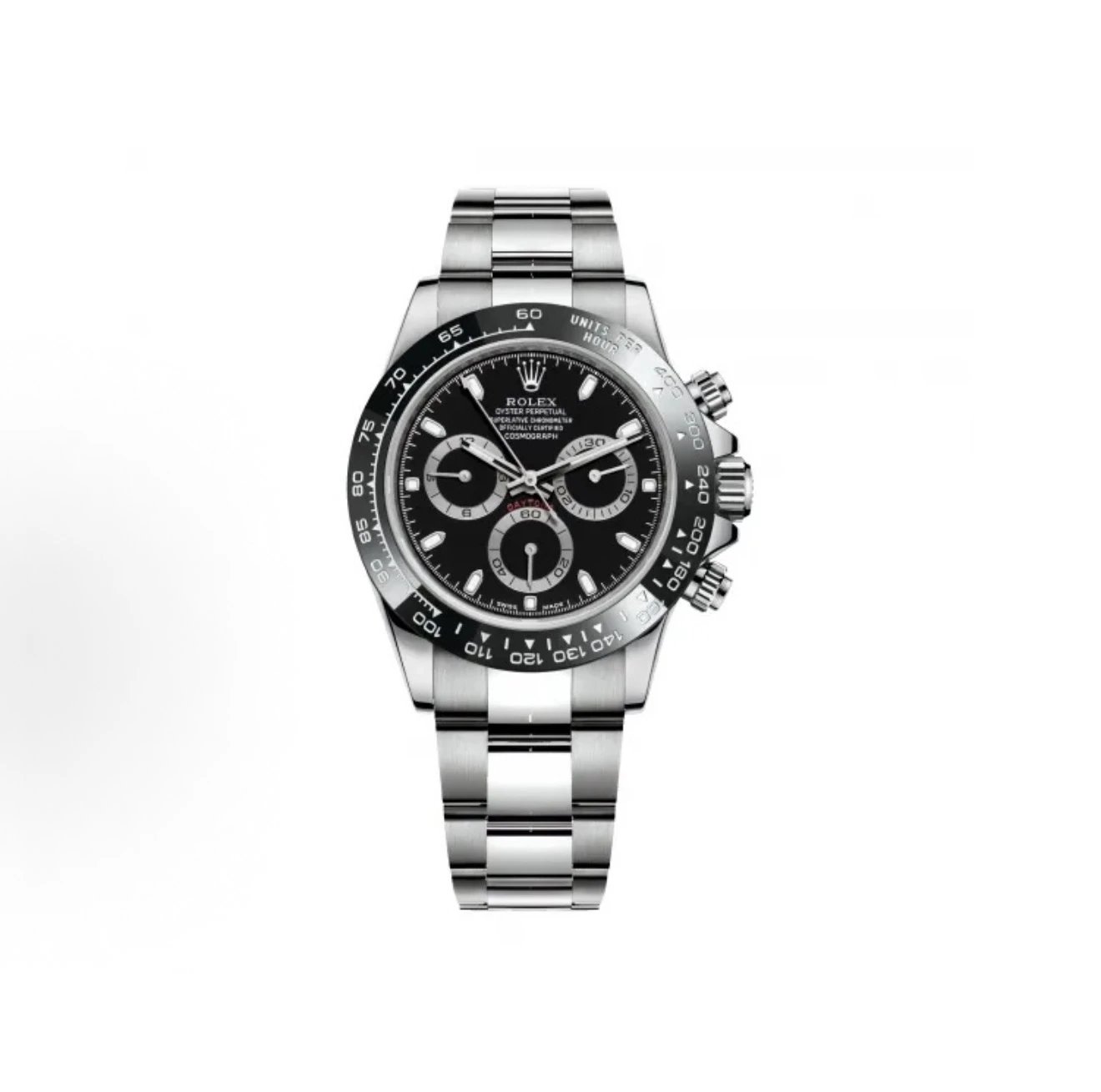 Rolex Cosmograph Daytona Watch - Black Dial-009481