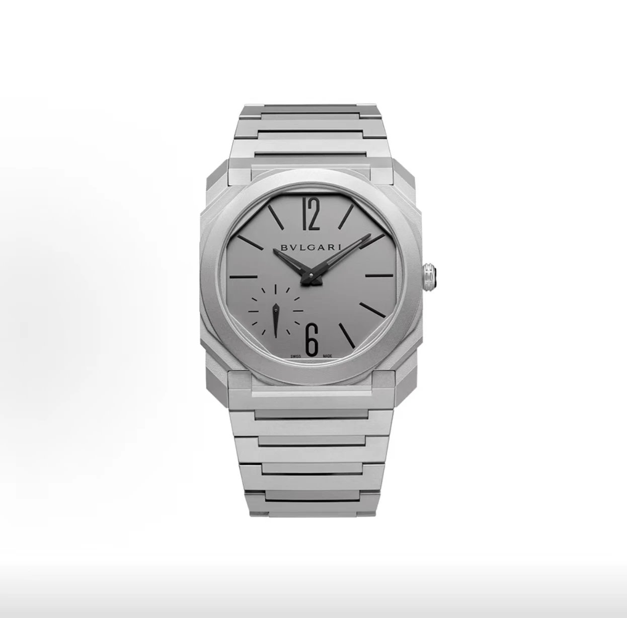Bvlgari Octo Finissimo Watch - Grey Dial-010656
