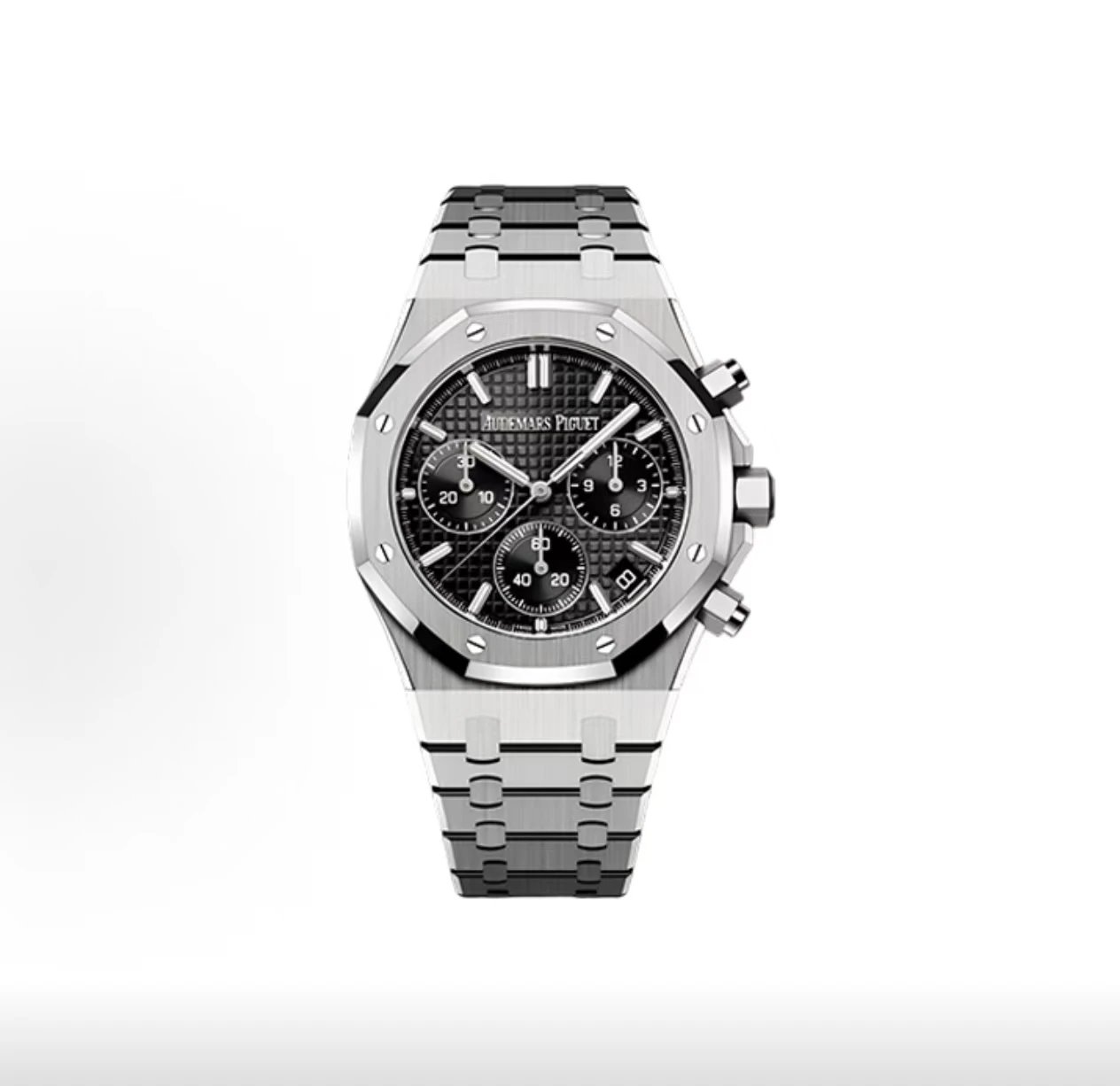 Audemars Piguet Royal Oak Chronograph Watch - Black Dial-011264