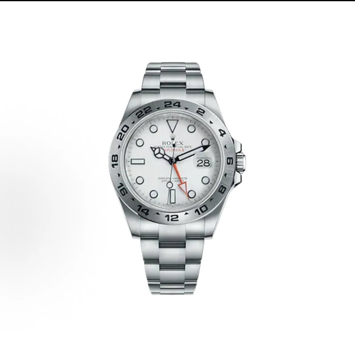 Rolex Explorer II Watch - White Dial-010489