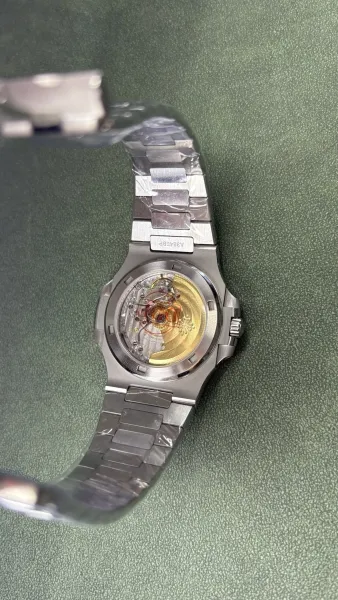 Patek Philippe Nautilus 5711 / 1A-010 Gray Dial Stainless Steel Mechanical Watch Watches - 10