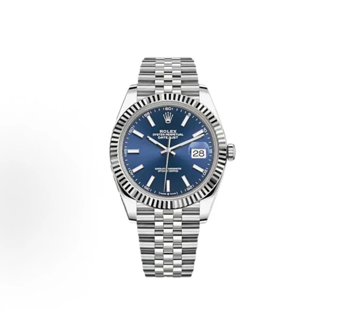 Rolex Oyster Perpetual Datejust Watch - Blue Dial-009446