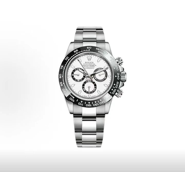 Rolex Cosmograph Daytona Watch - White Dial-010263
