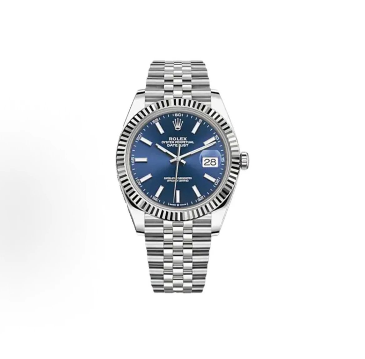 Rolex Oyster Perpetual Datejust Watch - Blue Dial-010383