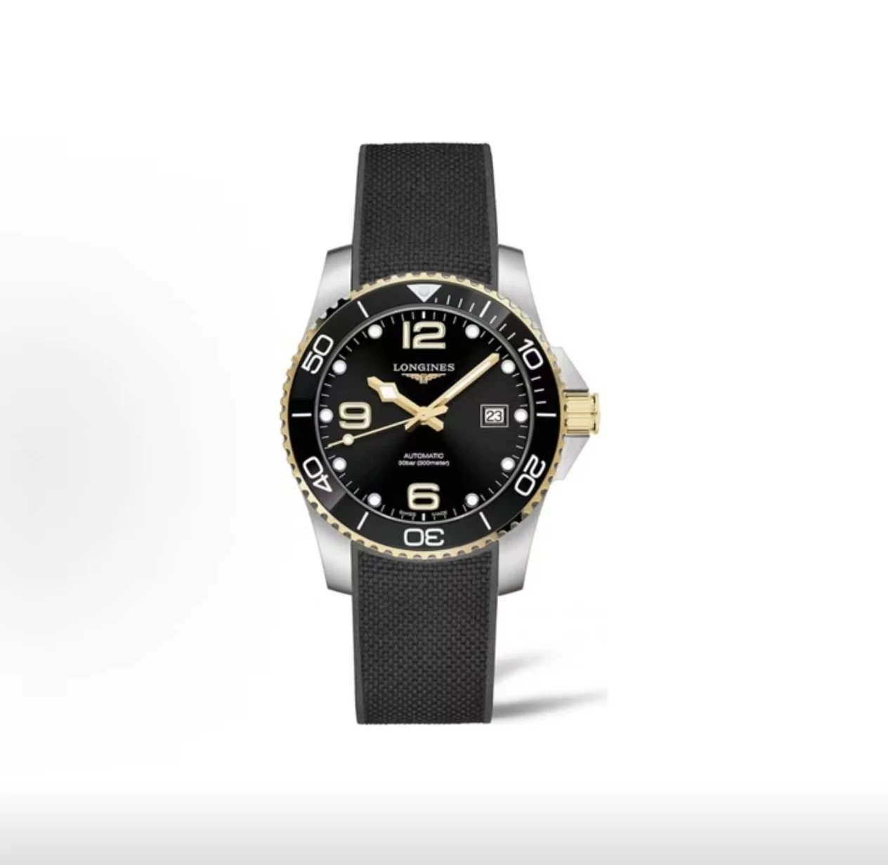 Longines Hydroconquest Watch - Black Dial-010577