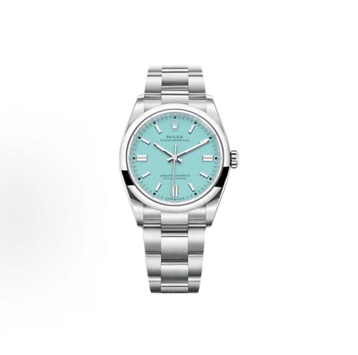 Rolex Oyster Perpetual Watch - Tiffany Blue Dial-009979