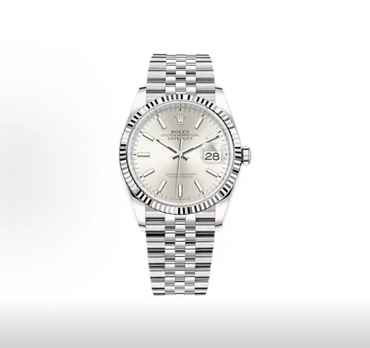Rolex Datejust Watch - Silver Dial-010092