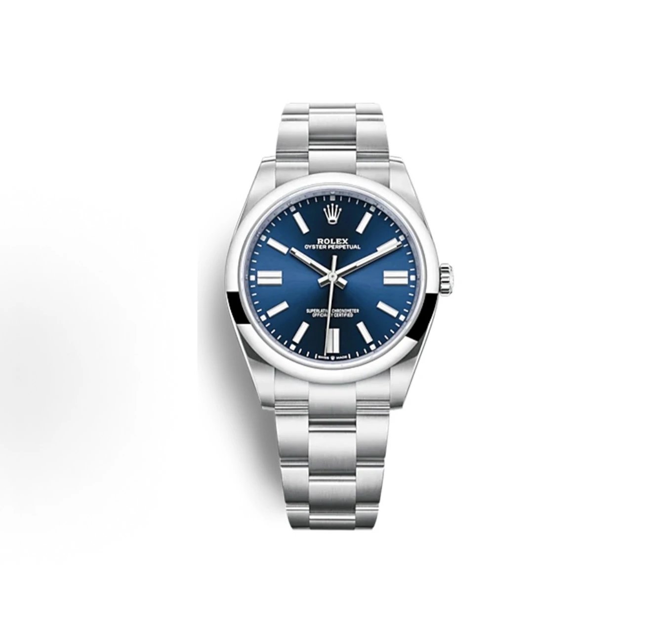 Rolex Oyster Perpetual Watch - Blue Dial-009909