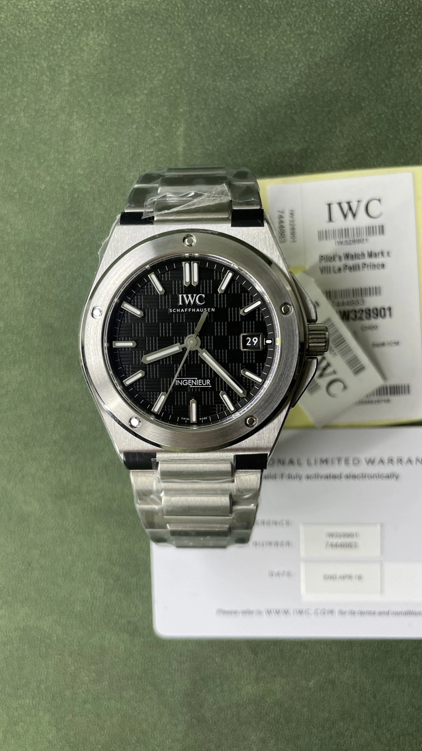 IWC Pilot's Watch Mark XXX Watch - Black Dial-010778