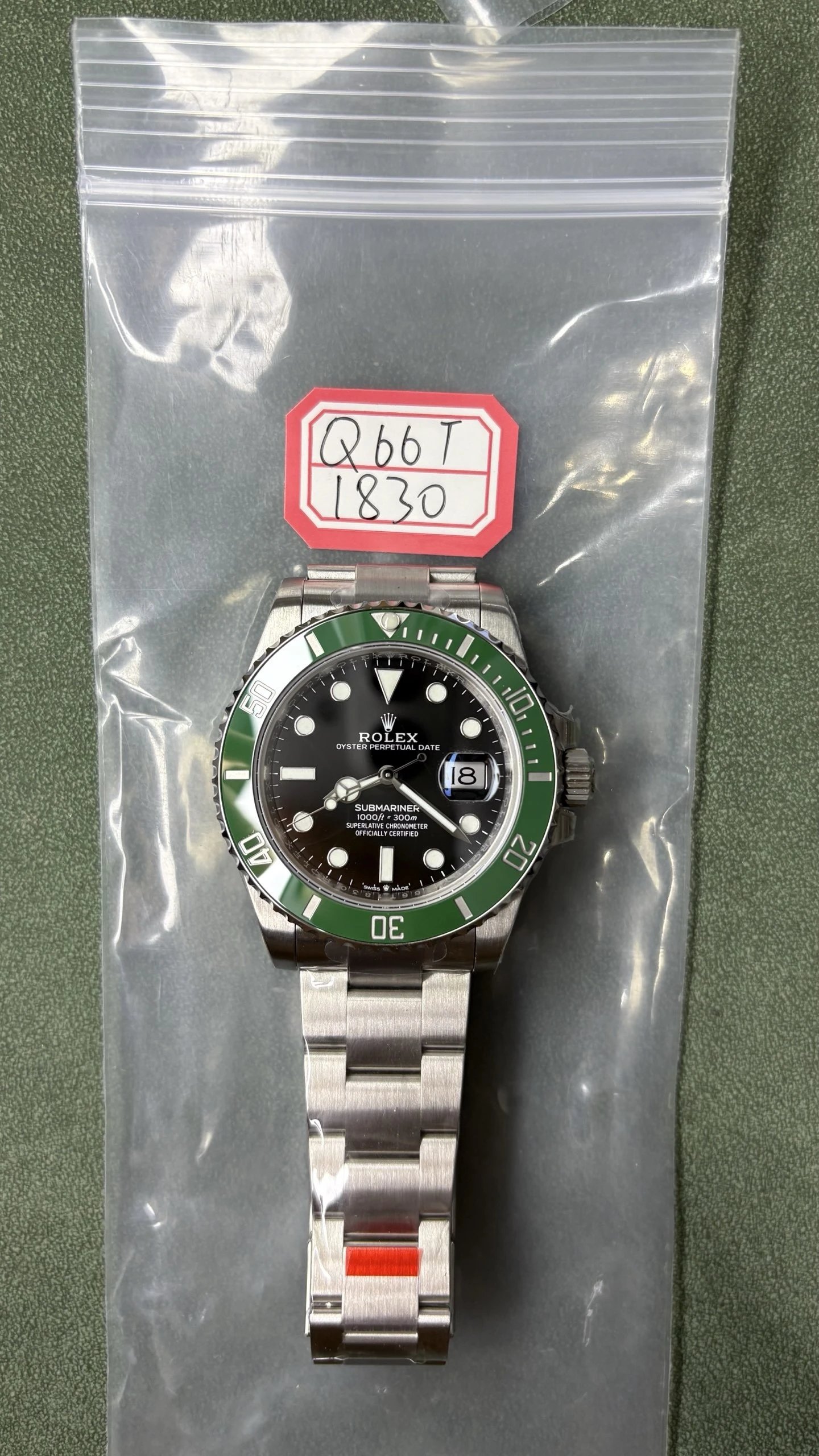 Rolex Submariner Watch - Black Dial-009408
