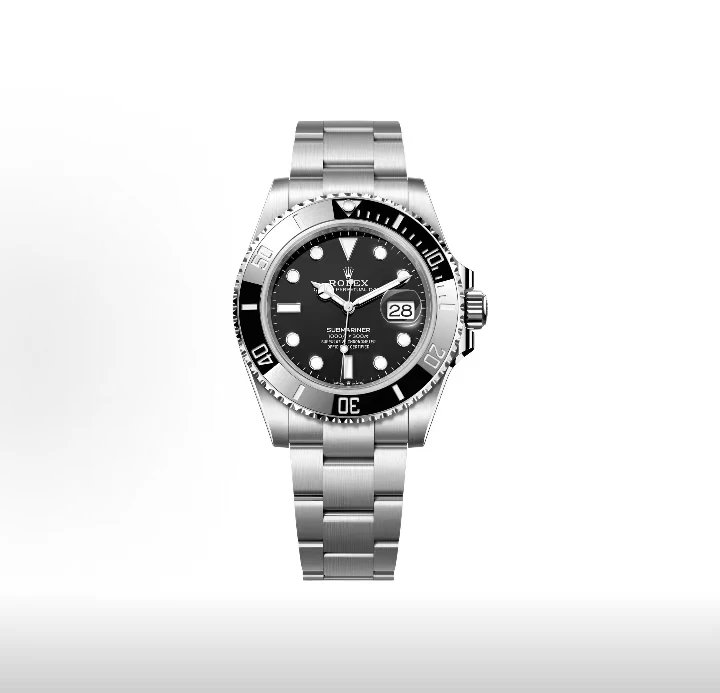 Rolex Submariner Watch - Black Dial-010096