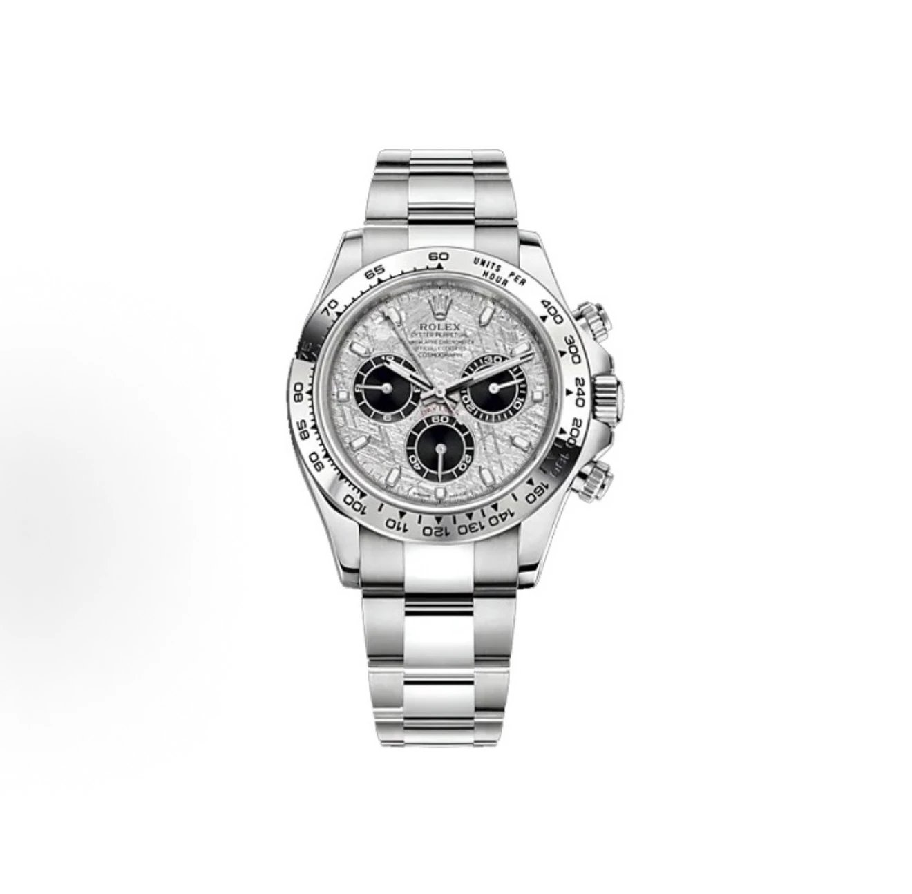 Rolex Cosmograph Daytona Watch - Silver Meteorite Dial-010149