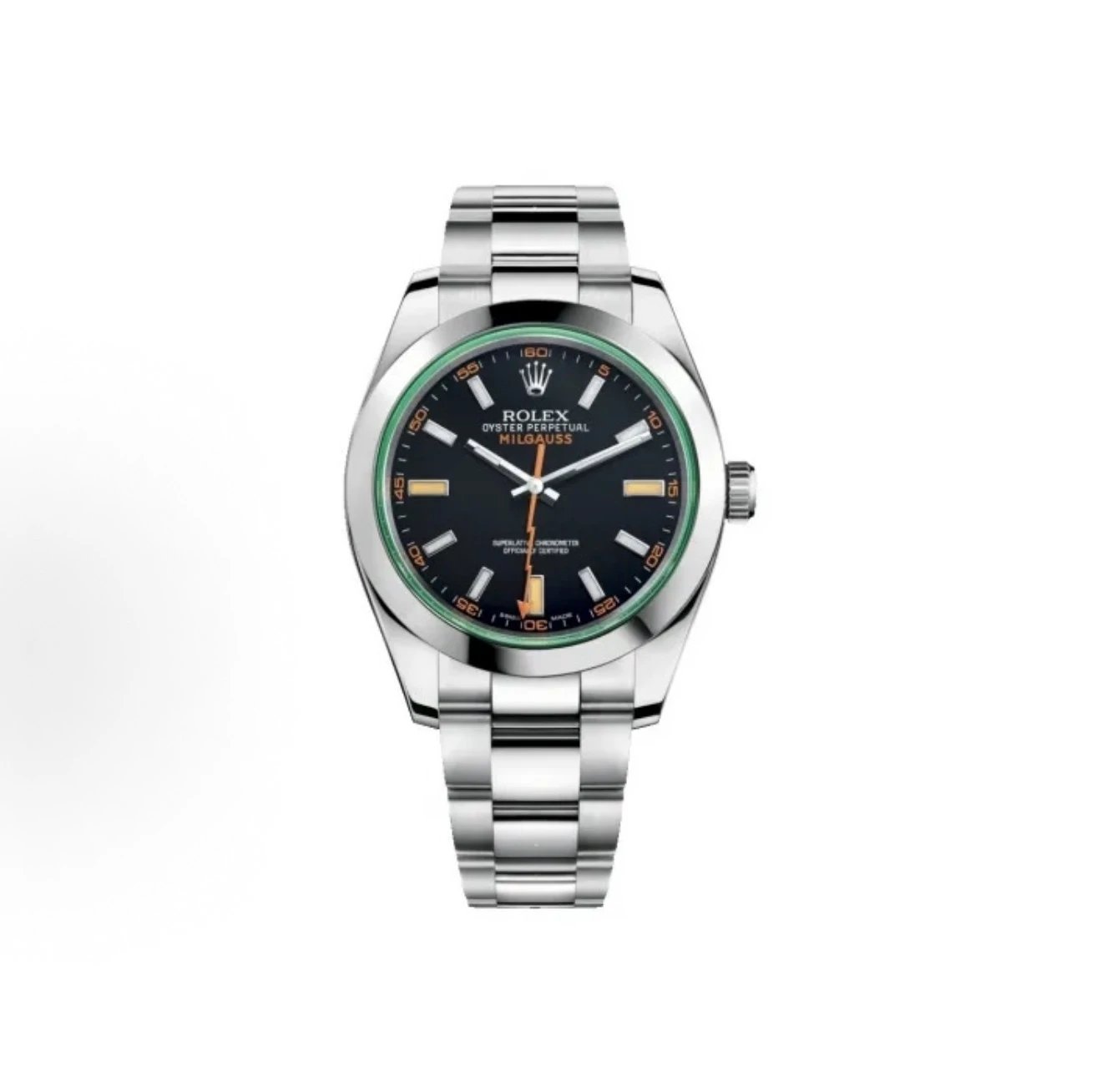 Rolex Milgauss Watch - Black Dial-010558
