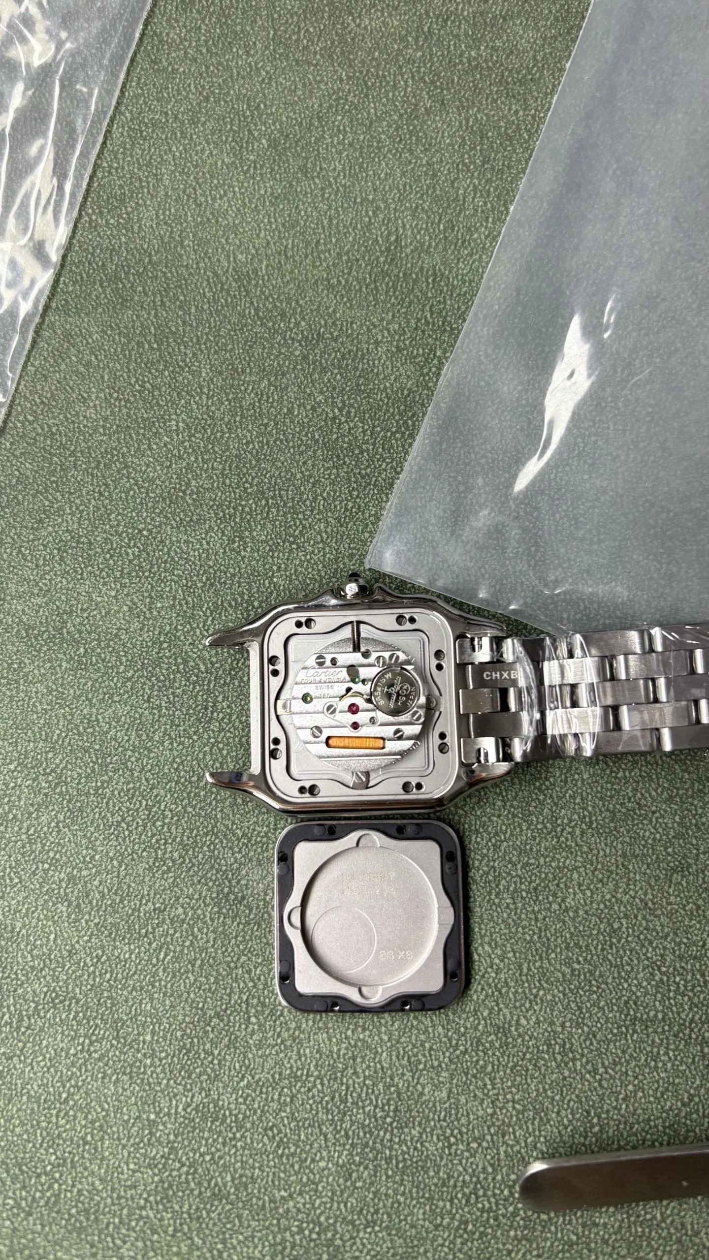 Cartier Santos-Dumont Watch - Silver Case-011192
