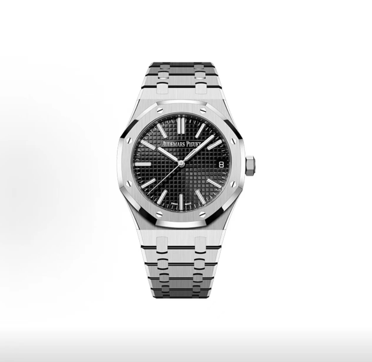 Audemars Piguet Royal Oak Watch - Black Dial-011263