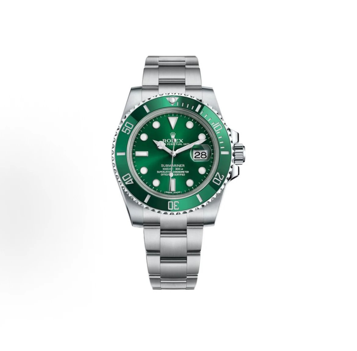 Rolex Submariner Watch - Green Dial-010595