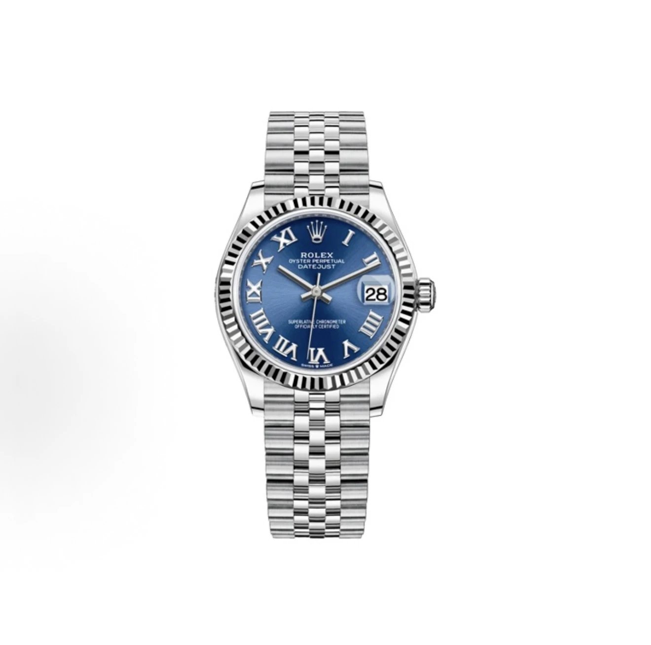 Rolex Datejust Watch - Blue Dial-010895