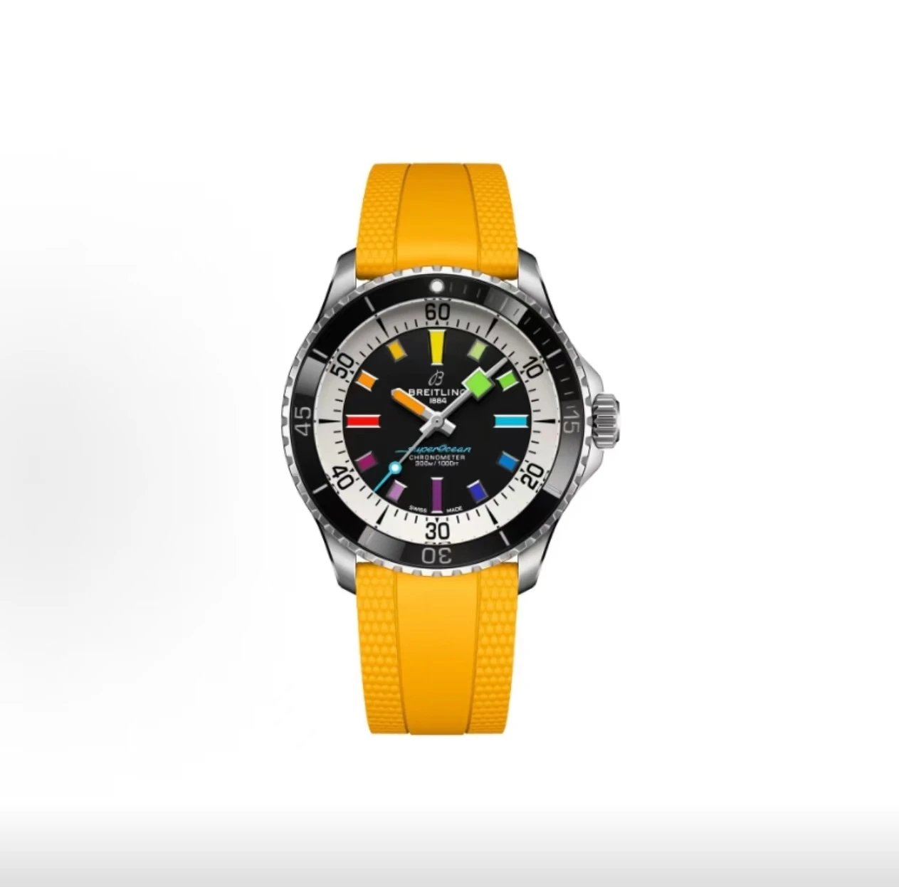 Breitling SuperOcean Chronometer Watch - Black Dial-011101