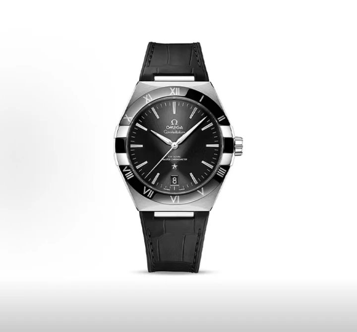 Omega Constellation Watch - Black Dial-010636
