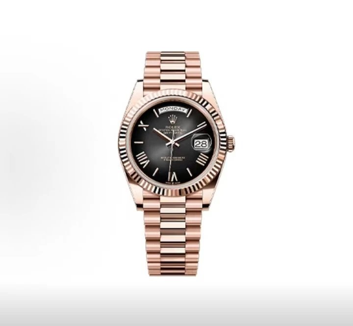 Rolex Day-Date Watch - Black Dial-009434