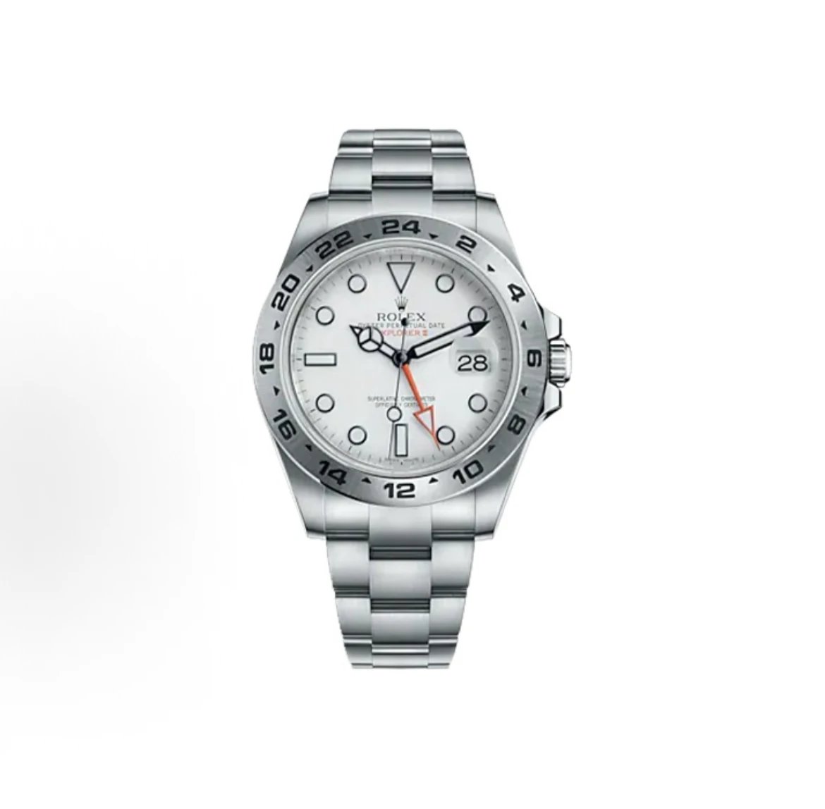 Rolex Explorer II Watch - White Dial-009935