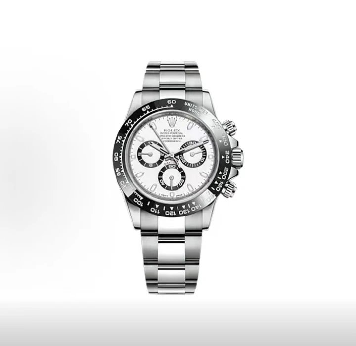 Rolex Cosmograph Daytona Watch - White Dial-009430