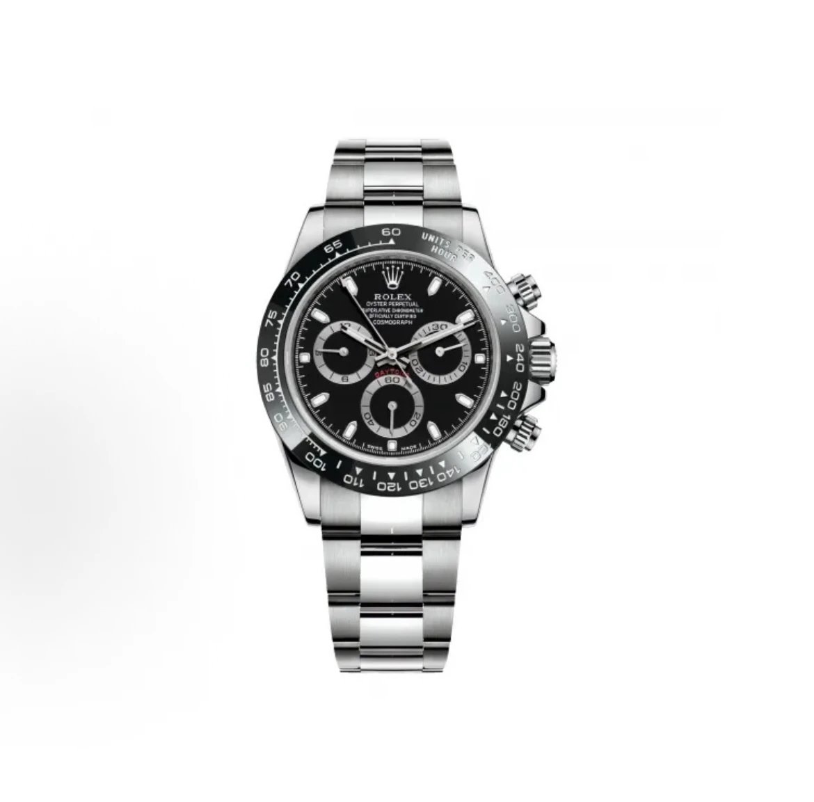 Rolex Cosmograph Daytona Watch - Black Dial-010025