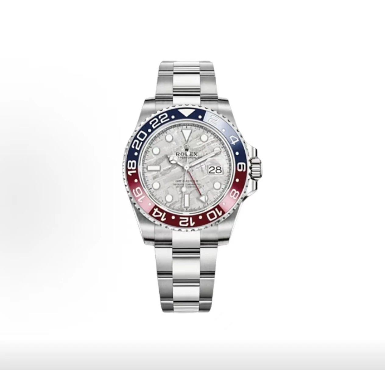 Rolex GMT-Master II Watch - Silver Meteorite Dial-010413