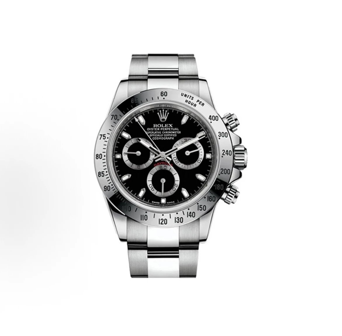 Rolex Cosmograph Daytona Watch - Black Dial-010118