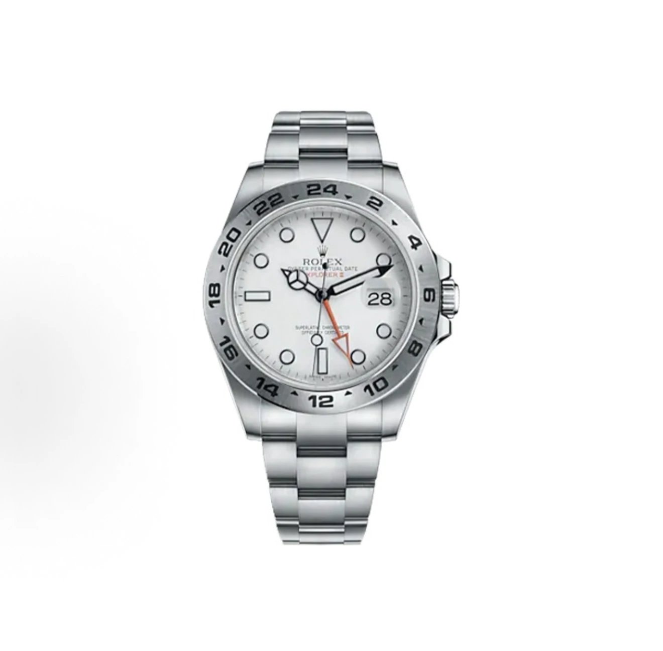 Rolex Explorer II Watch - White Dial-009495