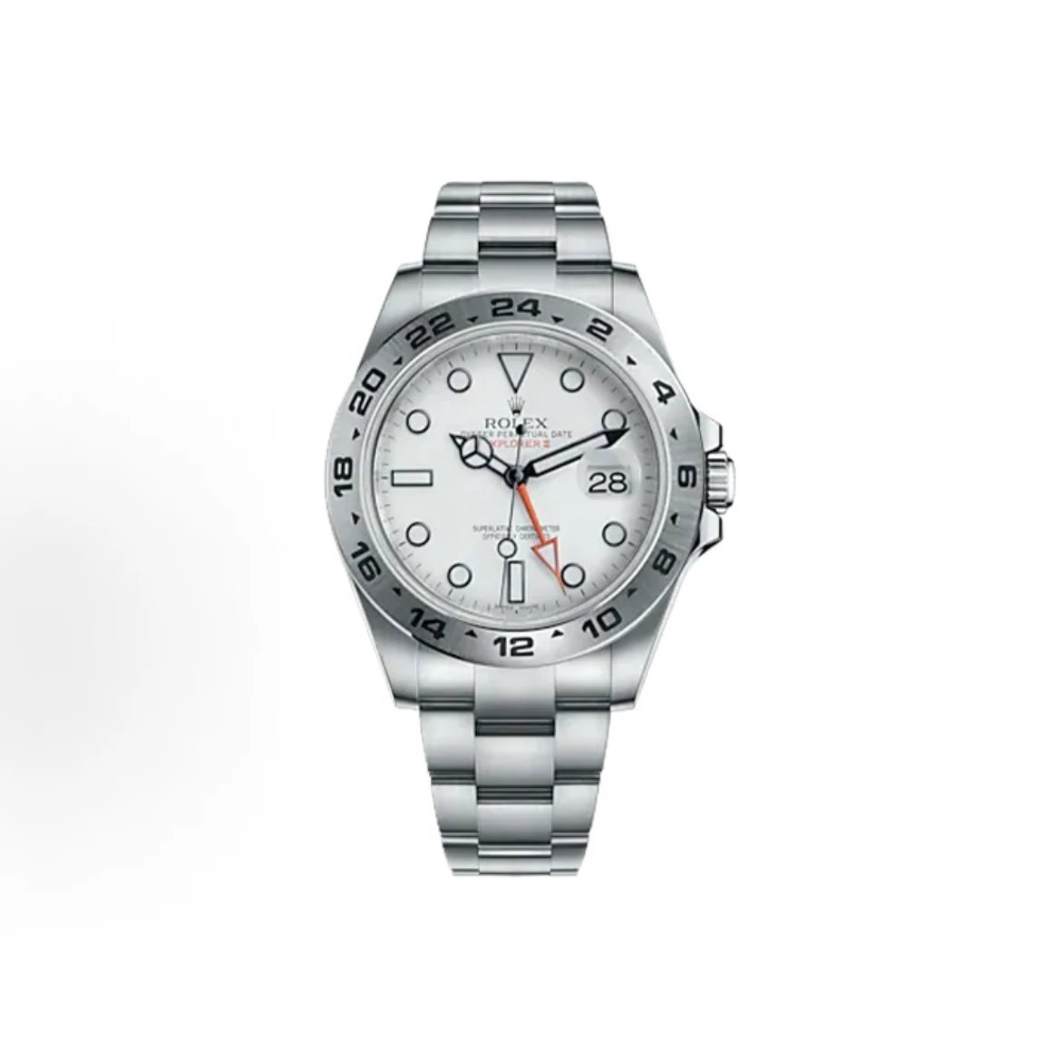Rolex Explorer II Watch - White Dial-010516