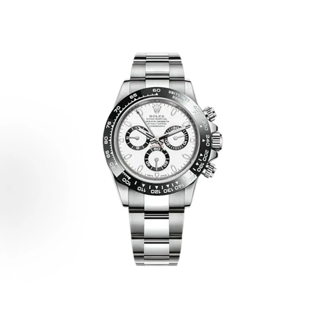 Rolex Cosmograph Daytona Watch - White Dial-009964