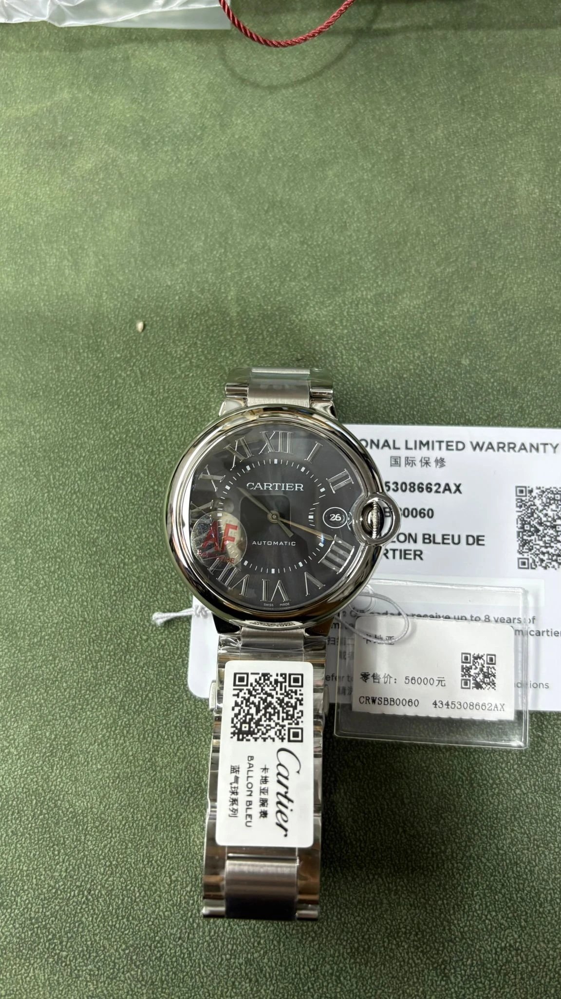 Cartier Ballon Bleu Watch