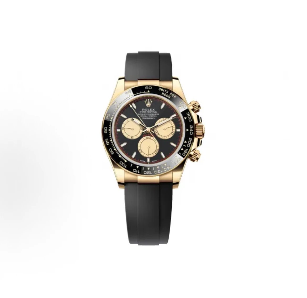 Rolex Cosmograph Daytona Watch - Black Dial-010234