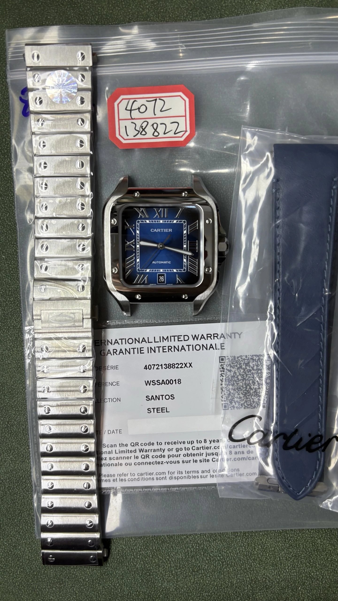 Cartier Santos Watch