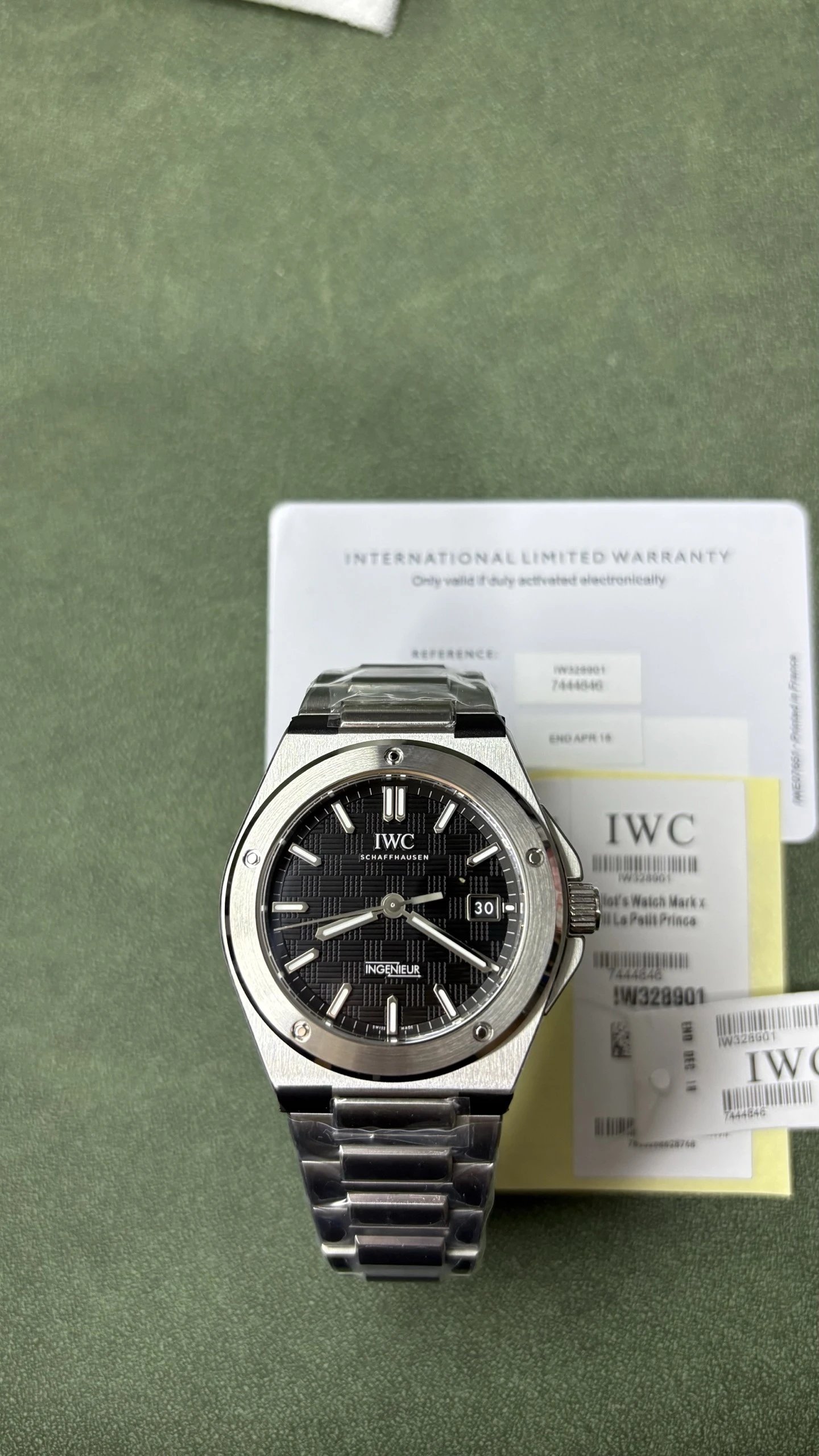 IWC Pilot's Watch Mark XXXVIII Le Petit Prince Watch - Black Dial-010826