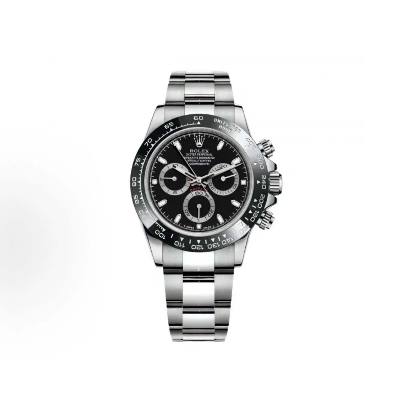 Rolex Cosmograph Daytona Watch - Black Dial-010298