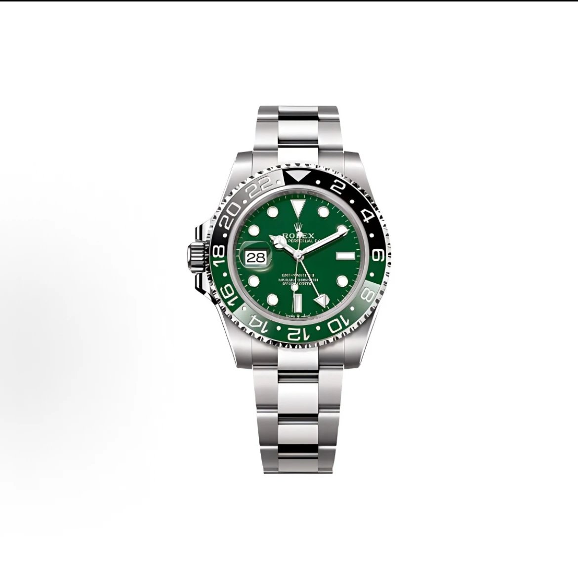 Rolex GMT-Master II Watch - Green Dial-009976