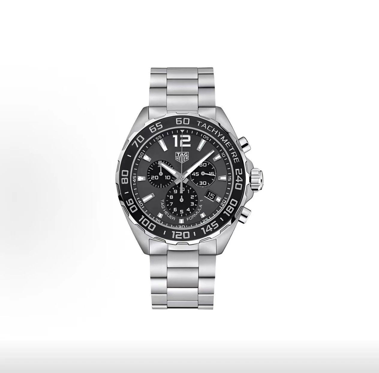 TAG Heuer Carrera Chronograph Watch - Black Dial-010838