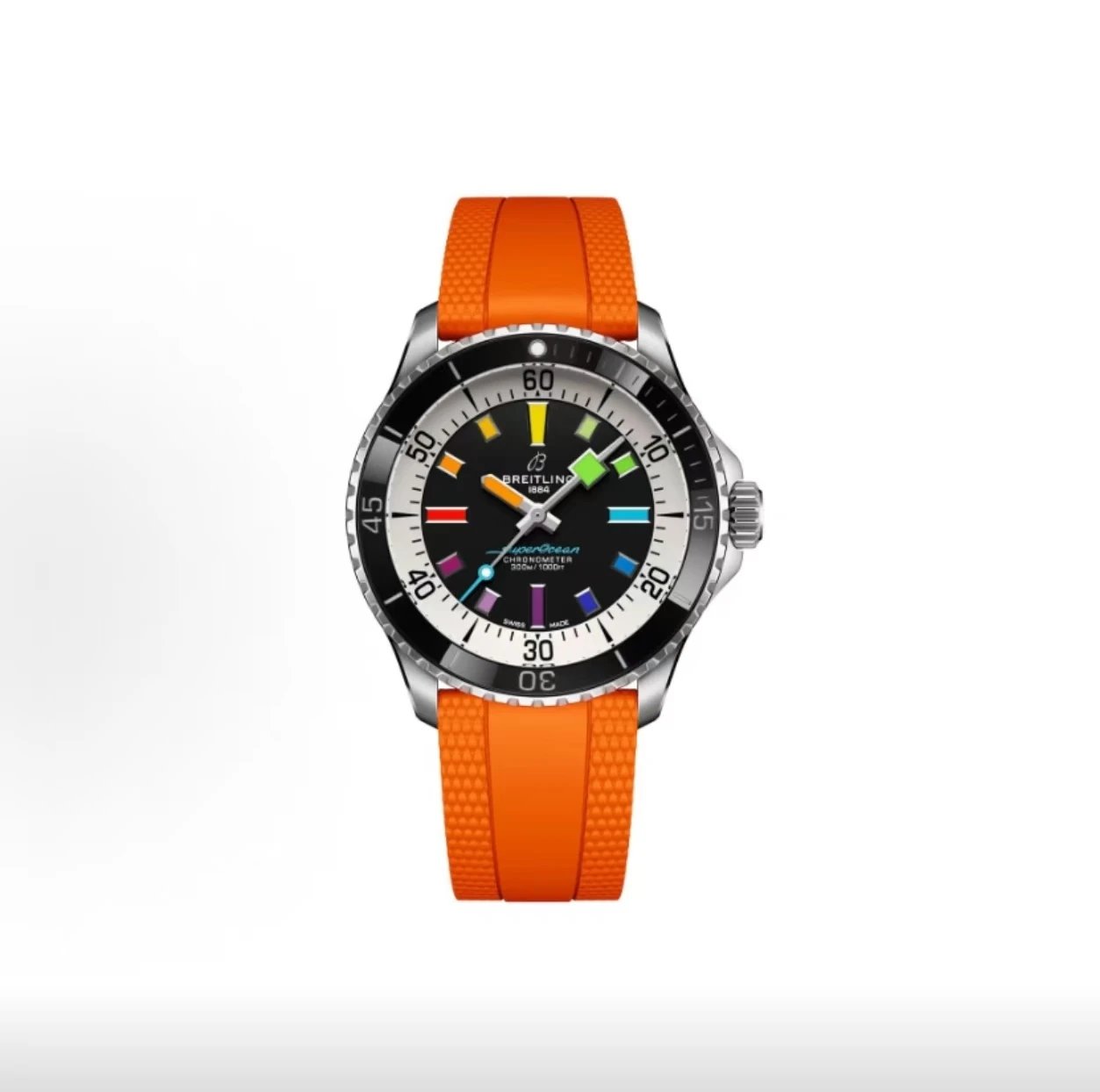 Breitling SuperOcean Chronometer Watch - Black Dial-010951