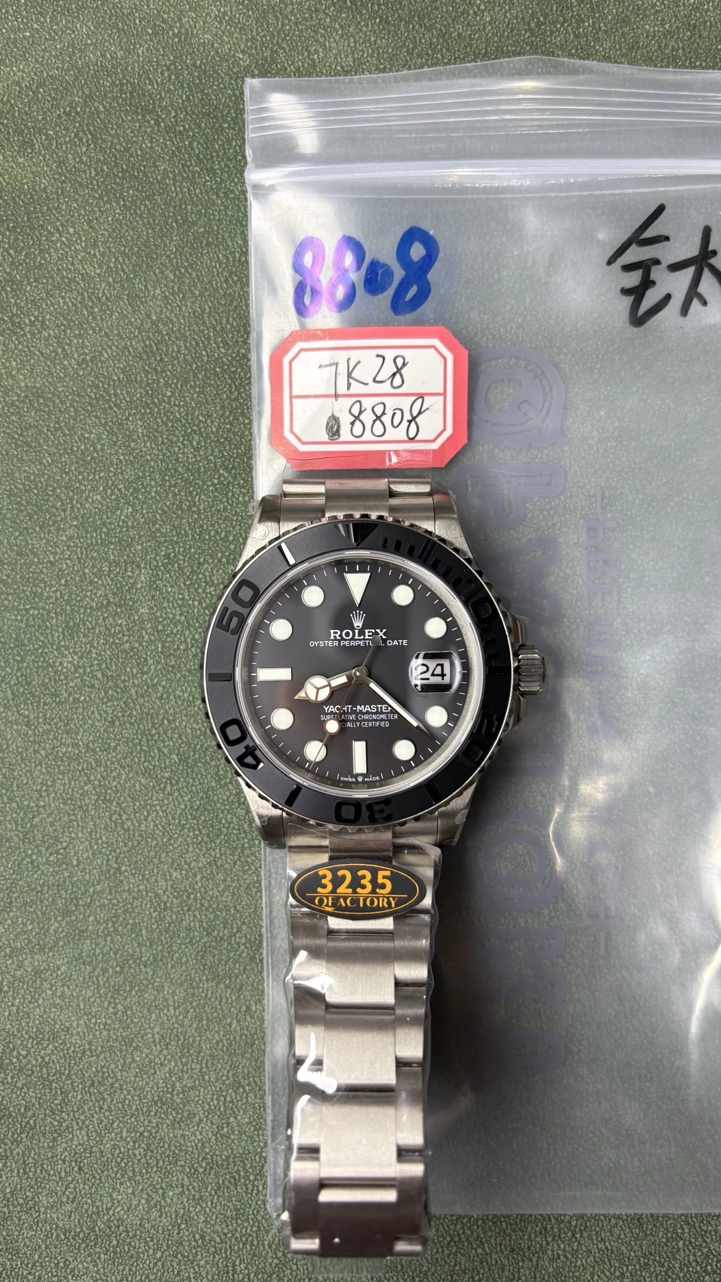 Rolex Yacht-Master Watch - Black Dial-009413