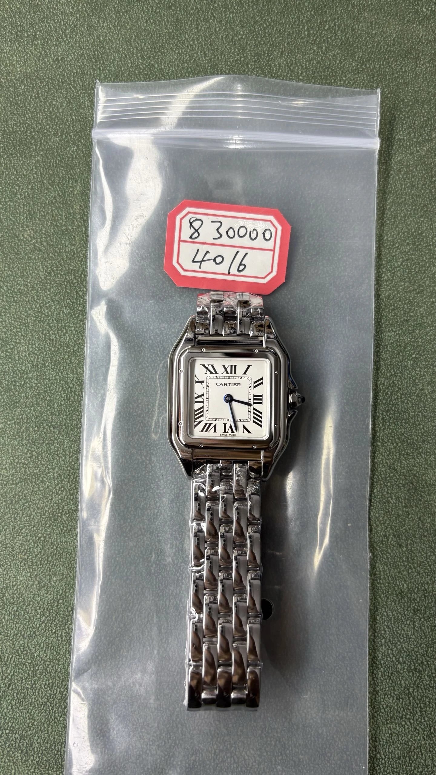 Cartier Santos-Dumont Watch - White Dial-010940